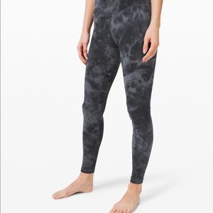 Lululemon diamond dye align leggings 25 inch